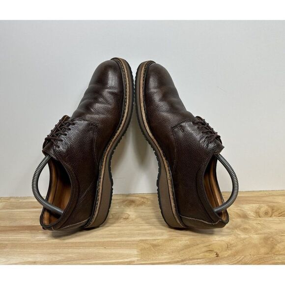 Allen Edmonds Wanderer Comfort Plain Toe Men’s Size 8.5 D Brown Leather - Picture 5 of 8